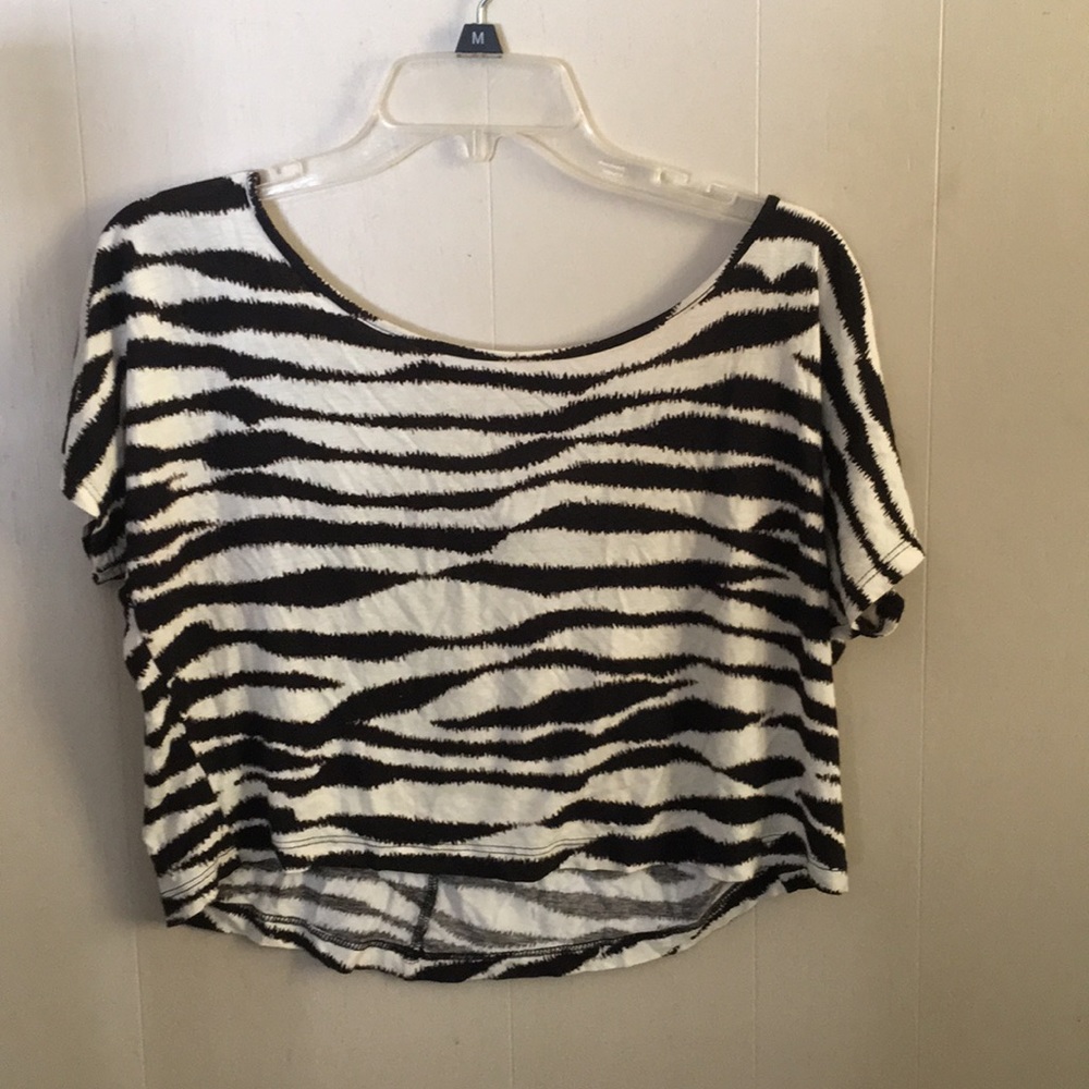 Zebra print shirt